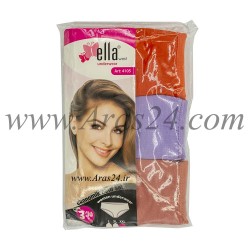 پک 3 عددی شورت زنانه الا کد طرح و رنگ 4-4105 | Ella Economic Slip Set 