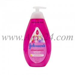 شامپو سر کودک جانسون حاوی روغن آرگان | Johnson's Baby Bebek Şampuanı 750 ml Işıldayan Parlaklık