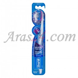 مسواک اورال-بی تری دی وایت سافت | Oral-B 3D White Luxe Pro-Flex Manual Toothbrush