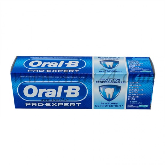 خمیر دندان نعنایی اورال بی | Oral-B Pro-Expert Professional Protection Extra-Fresh Mint 75ml
