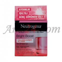 کرم ژل ضد پیری و درخشان کننده پوست نیتروژنا 50 میلی | Neutrogena Bright Boost Gel Cream