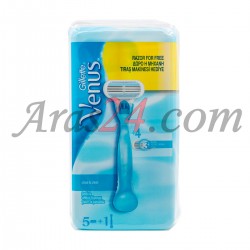 پک دسته خود تراش ژیلت + 5 عدد تیغ ونوس | Gillette Venus Close & Clean