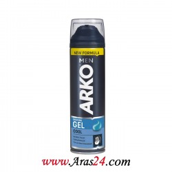 ژل اصلاح صورت مردانه آرکو مدل کول 200 میلی Arko Men's Shaving Gel Cool
