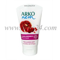 کرم نرم کننده و مرطوب کننده انار و انگور قرمز آرکو | Arko Nem Nar & Kırmızı Üzüm Bakim Kremi 75 ml 