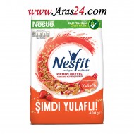 کورن فلکس رژیمی با طعم میوه های قرمز نسفیت نستله 400 گرم Nestle Nesfit Kırmızı Meyveli Kahvaltılık Gevrek