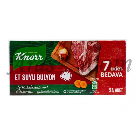 عصاره گوشت کنور 24 عددی | Knorr Et Suyu Bulyon