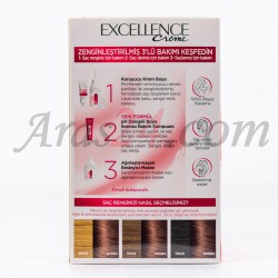 کیت رنگ مو لورآل پاریس رنگ قهوه ترک افسانه ای 5.15 | LOREAL PARIS Excellence Creme 