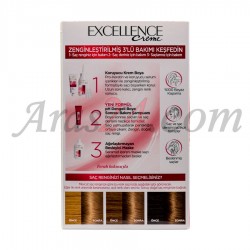 کیت رنگ مو لورآل پاریس رنگ طلایی تیره یا بلوطی شماره 7 | LOREAL PARIS Excellence Creme 