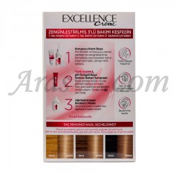 کیت رنگ مو لورآل پاریس رنگ بلوند خاکستری شماره 8.1 | LOREAL PARIS Excellence Creme 