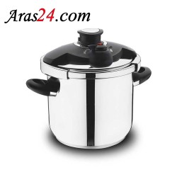زودپز 7 لیتری کرکماز ترکیه اصل مدل هرا مشکی | Korkmaz Hera Black Pressure Cooker A169-04