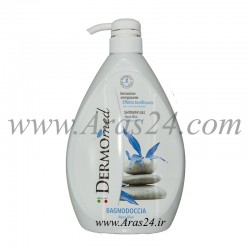 ژل شستشوی بدن درمومد عصاره آکوا آبی | Dermo Med Shower Gel Aqua Blue 1000 ml