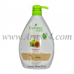ژل شستشوی بدن درمومد عصاره انجیر سفید | Dermo Med Shower Gel White Fig 1000 ml