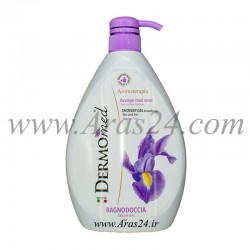 ژل شستشوی بدن درمومد عصاره تالک اند ایریس | Dermo Med Shower Gel Talc And Iris 1000 ml