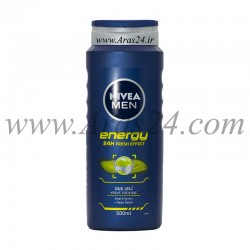 ژل دوش شستشوی بدن سر و صورت نیوآ انرژی | Nivea Men Energy Saç ve Vücut Şampuanı 500ml