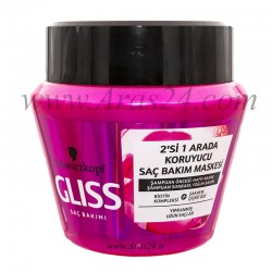 ماسک مو 2 در 1 مراقبت کننده گلیس | Glıss 2'Si 1 Arada Koruyucu Sac Bakim Maskesi 300 ml