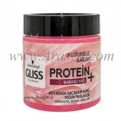 ماسک مو گلیس حاوی پروتئین و روغن باباسو | Gliss Protein + Babasu Yagi Kusursuz Bakim 400 ml