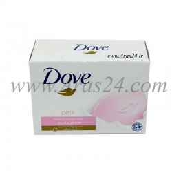 صابون زیبایی تمیز کننده صورتی داو تکی | Dove Beauty Cream Pink Bar Original 100 Gr 