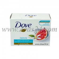 صابون زیبایی ترمیم کننده داو تکی | Dove Beauty Cream Restore Bar Original 100 Gr 
