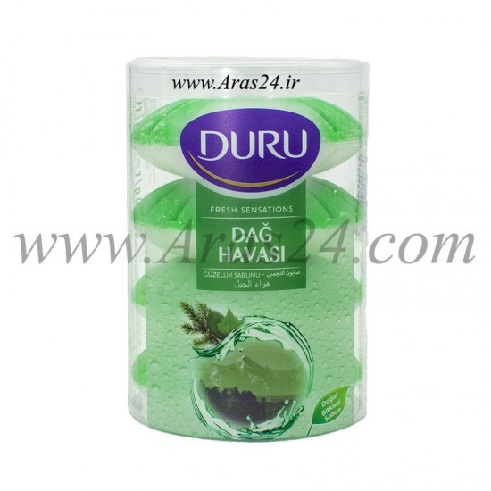 صابون حمام و زیبایی دورو لیوانی رایحه کوهستان | Duru Güzellik Sabunu Fresh Dağ Havası 440 Gr صابون حمام و زیبایی دورو لیوانی رایحه کوهستان | Duru Güzellik Sabunu Fresh Dağ Havası 440 Gr