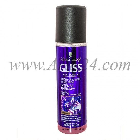 اسپری مایع دو فاز گلیس مخصوص موهای به شدت آسیب دیده | Gliss Intense Therapy Sivi Sac Kremi 200 ml