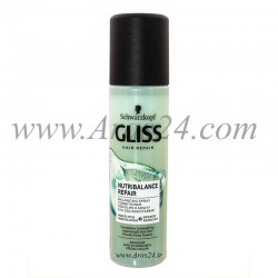 اسپری دو فاز ترمیم کننده مو گلیس | Gliss Nutribalance Repair Sivi Sac Bakim Kremi 200 ml
