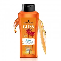 شامپو گلیس نارنجی مدل بعد از آفتاب 525 میلی لیتر  Gliss Sun Protect 525 ml