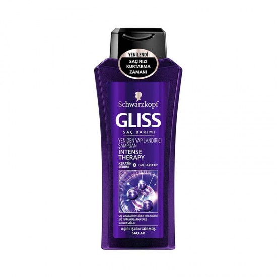 شامپو احیا کننده مو گلیس 525 میلی لیتر Gliss Intense Therapy 525 ml 8690572789674