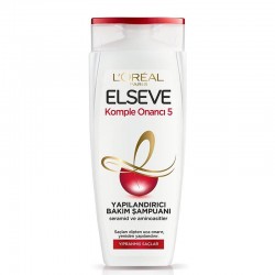 شامپو ترمیم کننده مو لورآل مدل Komple Onarici 5 حجم 450 میلی لیتر L'Oreal Elseve 