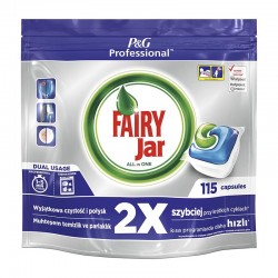 قرص ماشین ظرفشویی فیری جار 115 عددی Fairy Jar All in One 115 Tablet