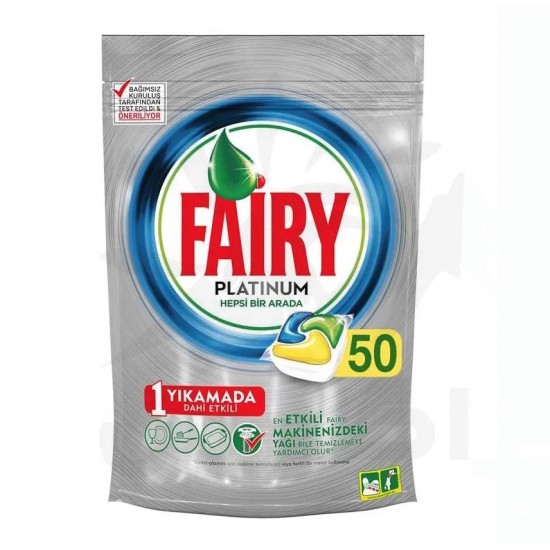 قرص ماشین ظرفشویی فیری پلاتینیوم 50 عددی Fairy Platinum 50 Tablet