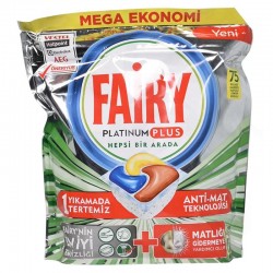 قرص ماشین ظرفشویی فیری پلاتینیوم پلاس 75 عددی Fairy Platinum Plus 75 Tabet