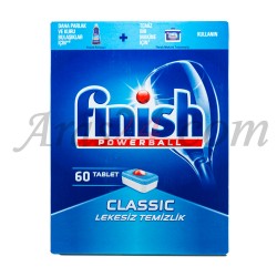 قرص ماشین ظرفشویی فینیش کلاسیک 60 عددی | Finish Powerball Classic 60 Tablet 
