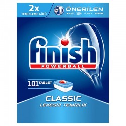 قرص ماشین ظرفشویی فینیش کلاسیک 101 عددی Finish Powerball Classic 101 Tablet 