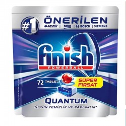 قرص ماشین ظرفشویی فینیش کوانتوم 72 عددی Finish Powerball Quantum 72 Tablet