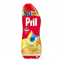 ژل ماشین ظرفشویی پریل طلایی رایحه لیمو 900 میلی لیتر Prill Gold Yag Cuzu 900 ml