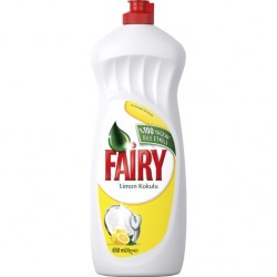 مایع ظرفشویی فیری 650 میلی لیتر رایحه لیمو Fairy Lemon Dishwashing Liquid 650 ml 